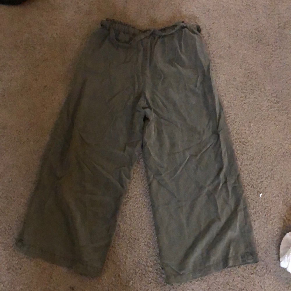 Green hippie pants